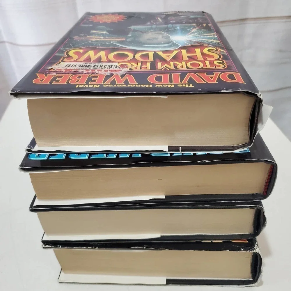 David Weber Classic 4 Book Science Fiction Bundle Novel Vintage Set